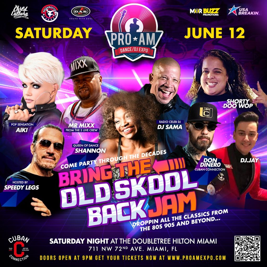 ProAm Dance/Dj Expo June 1113 2021 in Miami DJ Mc Juneski